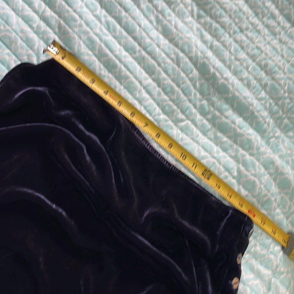 Citron burn out velvet maxi skirt - Picture 7 of 10